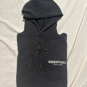 Fear Of God Essentials black Hoodie size Small